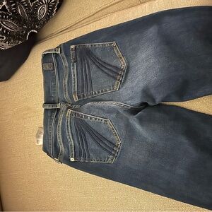 7 For All Mankind Dark Blue Denim Jeans